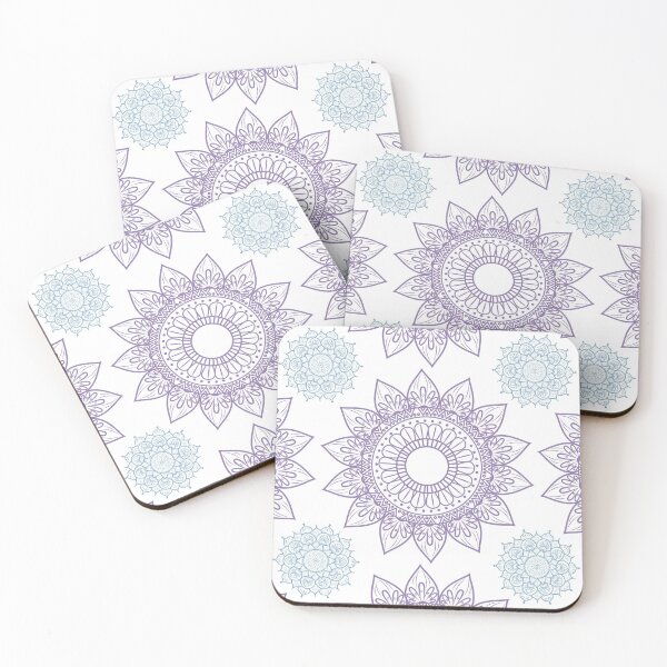 Item preview, Purple and Blue mandala designed and sold by Sweet Champagne Designs.