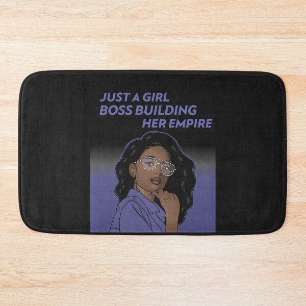 Item preview, Beautiful Black Women “Just A Girl Boss Building Her Empire” Gift for boss day designed and sold by TamGustam.