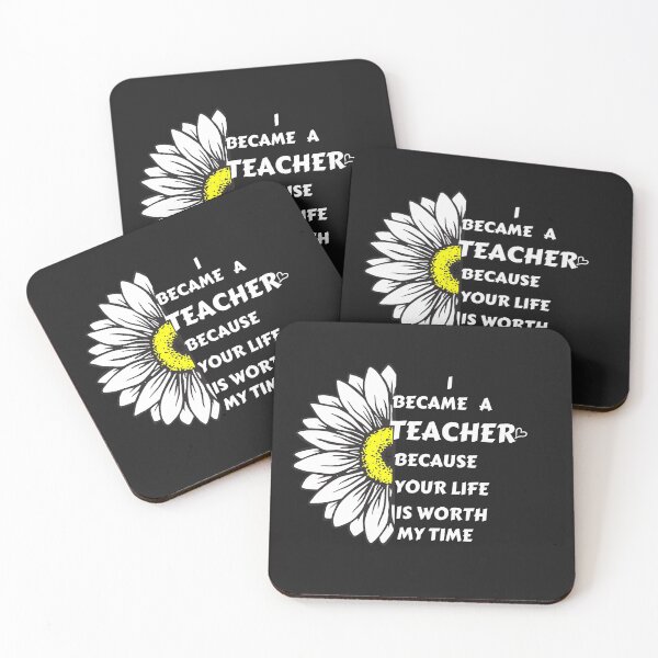 Item preview, I became a teacher because your life is worth my time designed and sold by Sharon111.