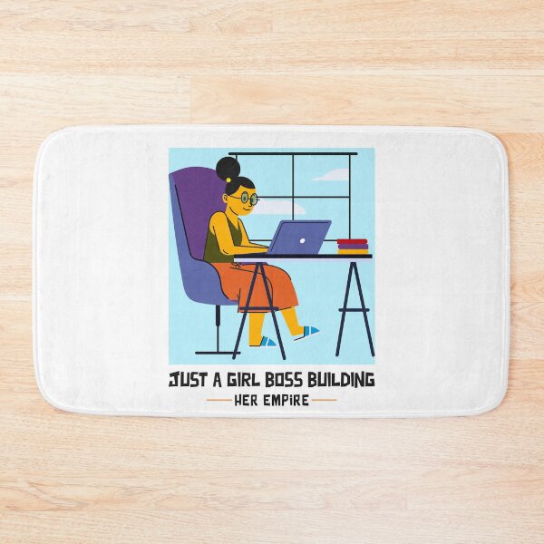Item preview, Funny Bosses Day Gift for woman “Just A Girl Boss Building Her Empire” Gift for boss day designed and sold by TamGustam.