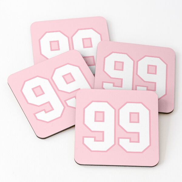 Item preview, Pinky 99 Number ninety-nine Girls Jersey designed and sold by elhefe.