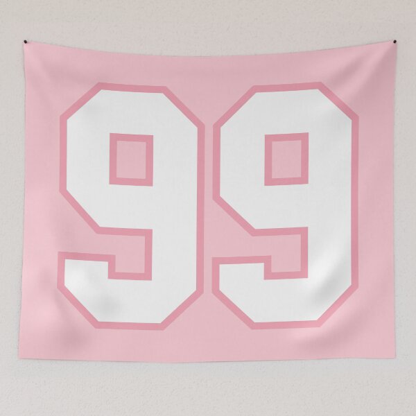 Item preview, Pinky 99 Number ninety-nine Girls Jersey designed and sold by elhefe.