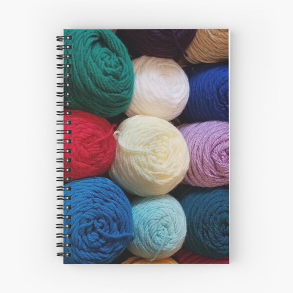 Item preview, Yarn Skeins Colorful Yarn in a Row Pattern designed and sold by Craftdrawer.
