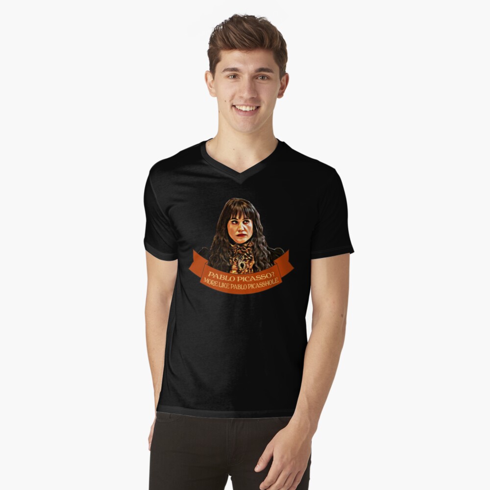 Aperçu de l'œuvre T-shirt col V créée et vendue par Jsherrill1022.
