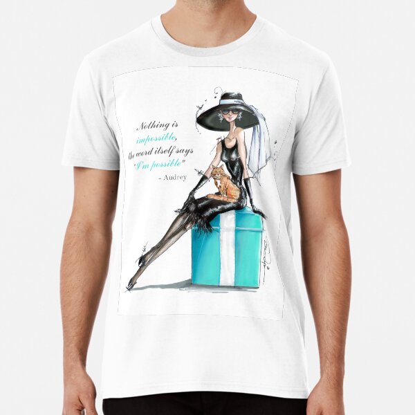 Vista previa del artículo con la obra «Ilustración de moda de Audrey - ¡Nada es imposible!», diseñado y vendido por SDupre.