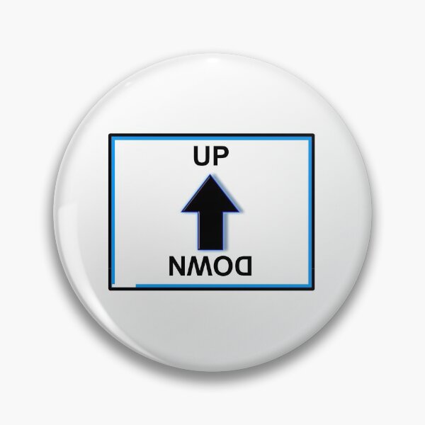 Item preview, Up down sign design designed and sold by SumoShark.