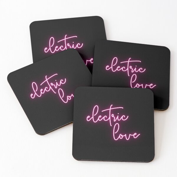 Item preview, Electric Love - Neon Script designed and sold by doodlegraphy.