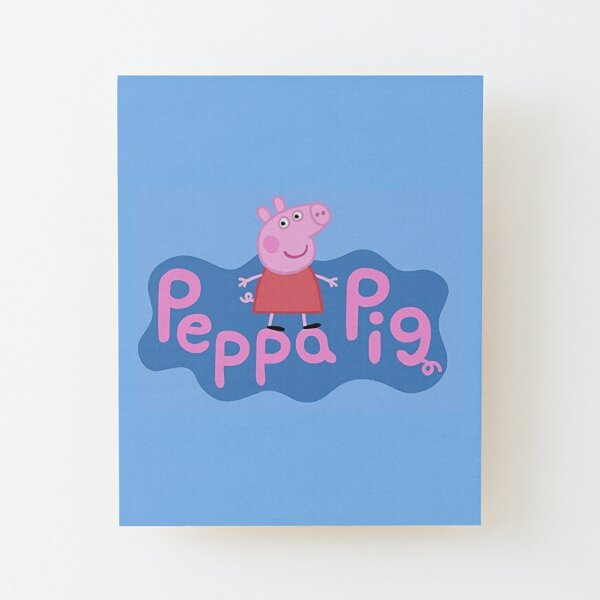 Peppa Pig Wall Art Redbubble - peppa pig roblox piggy fan art