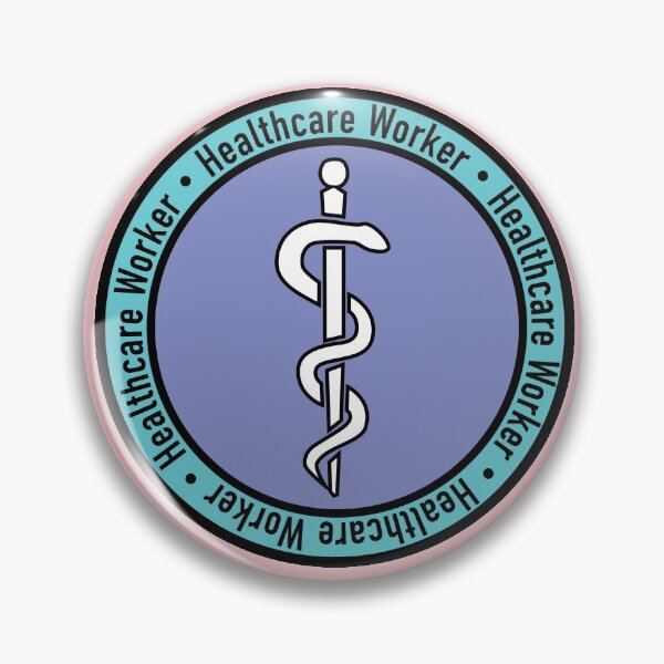 Item preview, Healthcare Worker Blue designed and sold by Cozy Noems.