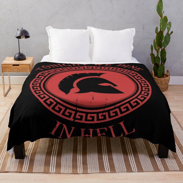 Item preview, Tonight we dine in hell - Spartan Red Design designed and sold by Giacob.