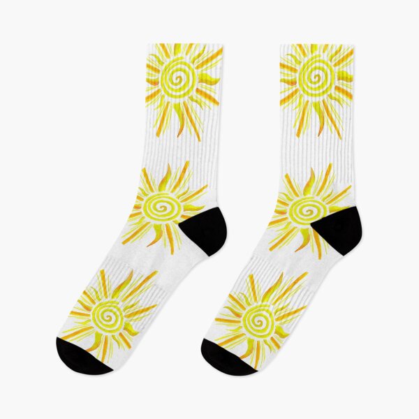 Item preview, Watercolor Sunshine Pattern - Yellow & Orange designed and sold by monitdesign.