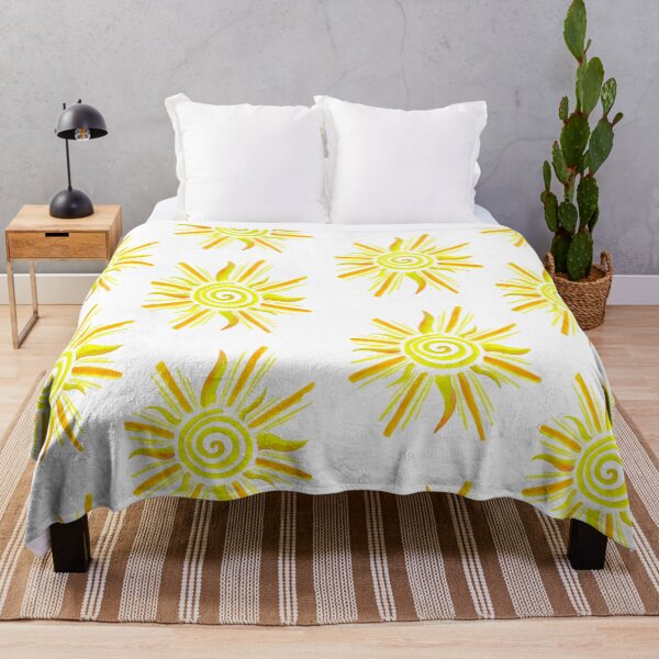 Item preview, Watercolor Sunshine Pattern - Yellow & Orange designed and sold by monitdesign.
