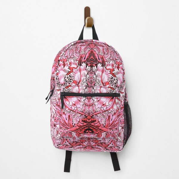Item preview, PINK HONEYSUCKLE FLOWERS WHITE FUCHSIA FLORAL designed and sold by BulganLumini.