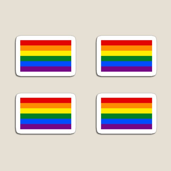 Artikel-Vorschau von LGBT Pride Flag 4er Pack, designt und verkauft von EmberFox.