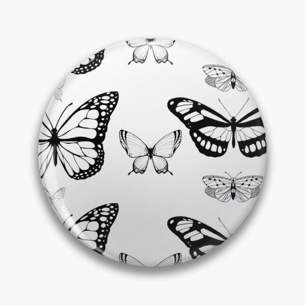 Item preview, Black and White Butterflies designed and sold by NelBo.