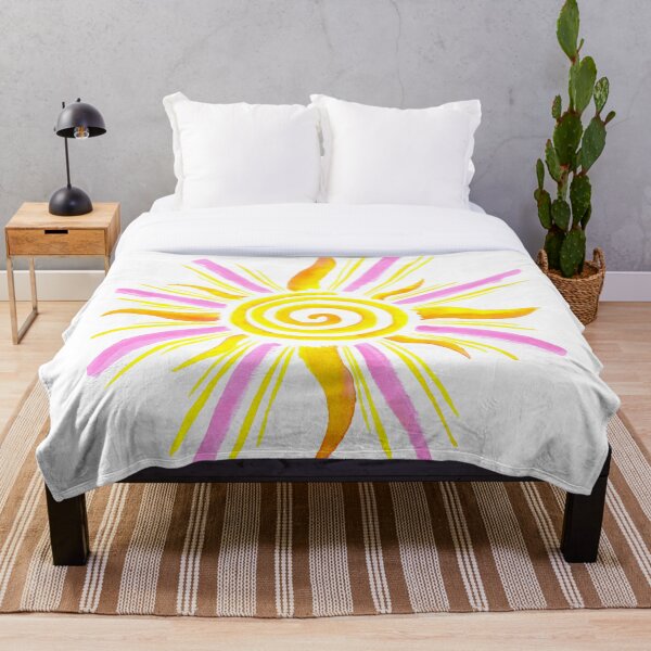 Item preview, Sol de acuarela - amarillo y rosa designed and sold by monitdesign.