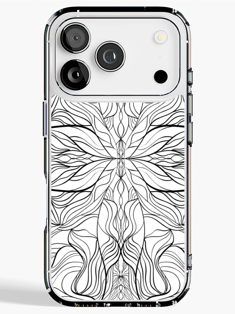 Thumbnail 1 of 5, iPhone Case, Merging together designed and sold by FunkyPattern.