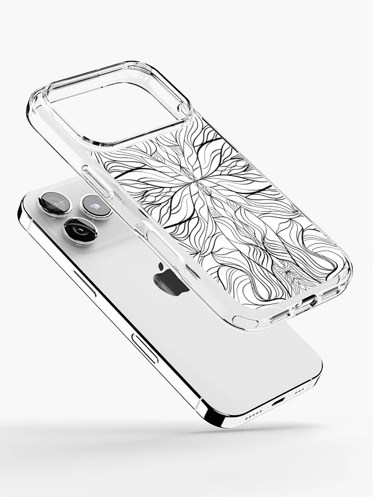 Thumbnail 2 of 5, iPhone Case, Merging together designed and sold by FunkyPattern.