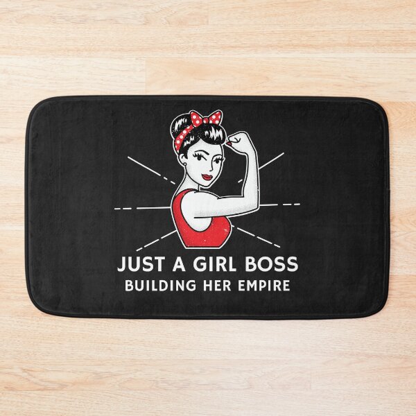 Item preview, Vintage Woman Power “Just A Girl Boss Building Her Empire” Gift for boss day designed and sold by TamGustam.