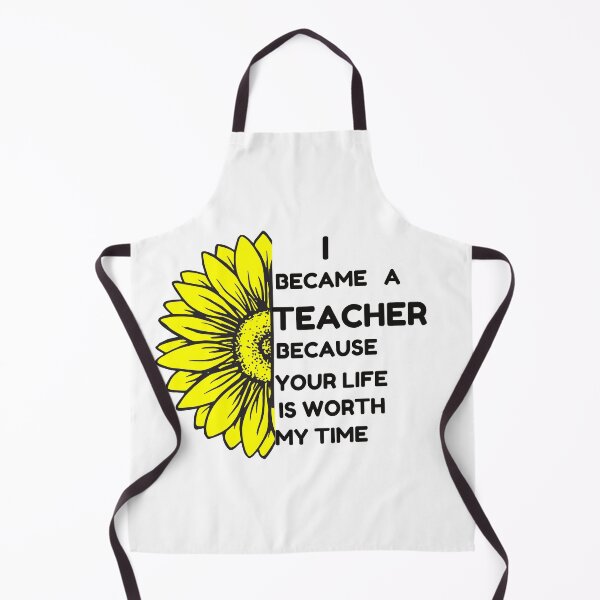 Item preview, I became a teacher because your life is worth my time designed and sold by Sharon111.
