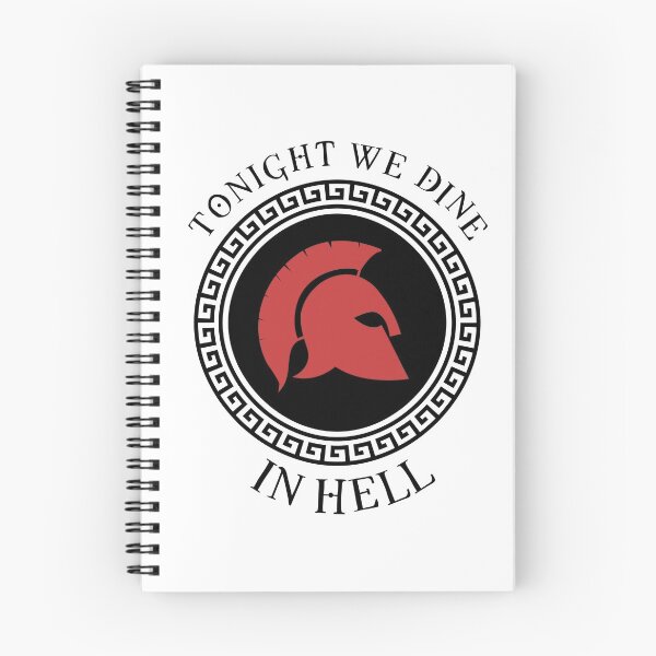 Item preview, Tonight we dine in hell - Spartan Design designed and sold by Giacob.