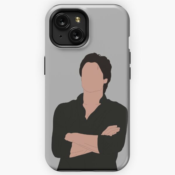 The Vampire Diaries Damon Salvatore Phone Case For iPhone 14 12 11 13 Pro  Max Mini 7 8 Plus SE 2020 X XS XR Lambskin Cover