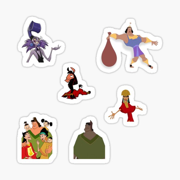 Emperors New Groove pack Sticker