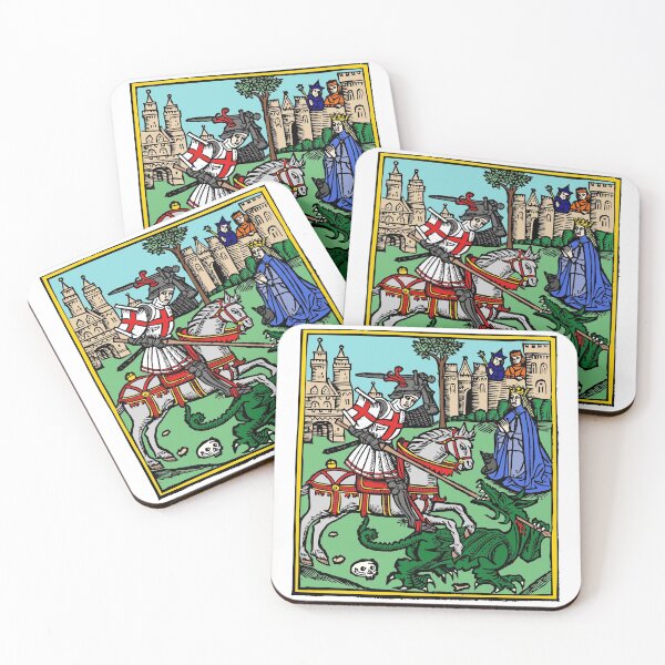 Item preview, St George - Patron Saint of England designed and sold by sirglennbo.