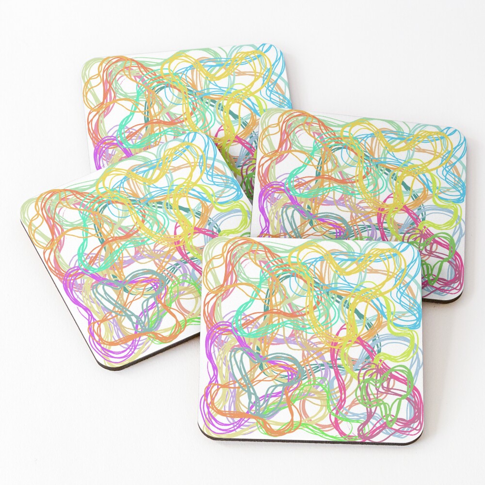 Item preview, Coasters (Set of 4) designed and sold by ravenmandyshop.
