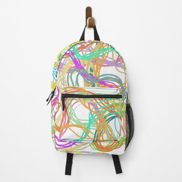 Item preview, Abstract Colorful Line Work Pattern Design designed and sold by ravenmandyshop.