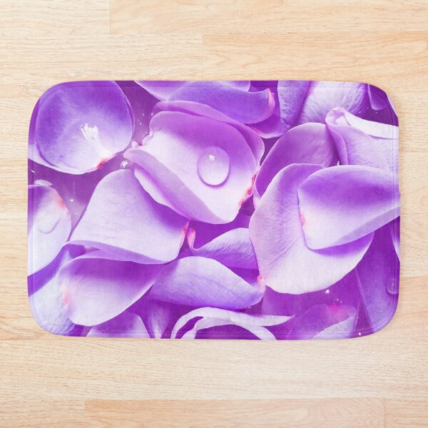 Item preview, Purple rose petals water nature fresh flowers designed and sold by Adri Graterol.