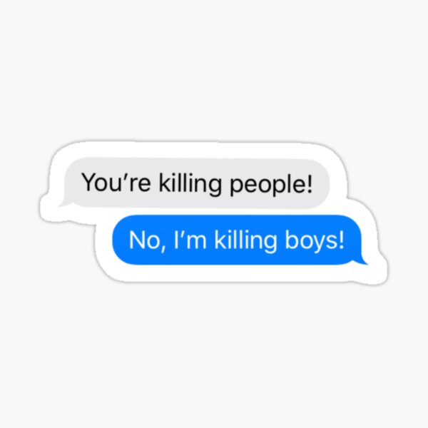 Killing Boys Sticker