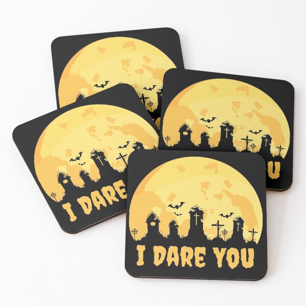 Item preview, I Dare You To Visit The Cemetery On Halloween designed and sold by giftsbyminuet.