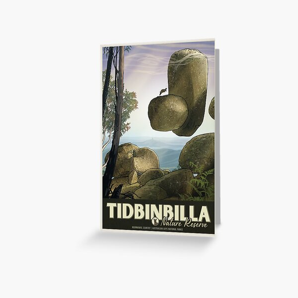 Tidbinbilla Greeting Card