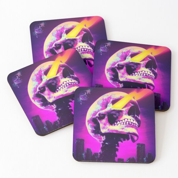 Item preview, The future is bright cyberpunk visions designed and sold by NeoSkullArt.