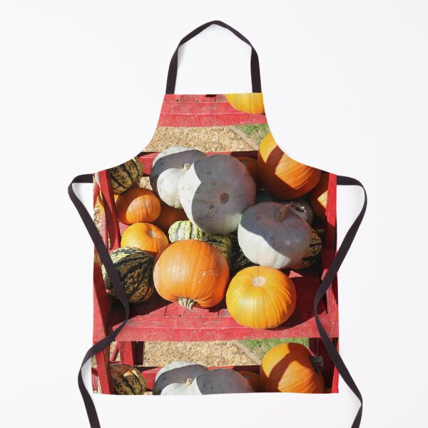 Item preview, A cart full of pumpkins and squashes. designed and sold by pinkal.