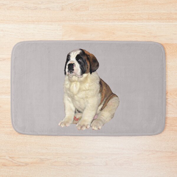 Item preview, Aloof 8 week old St Bernard puppy designed and sold by stretchtees.