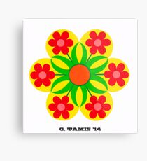 FLOWERS IN A FLOWER Metal Print