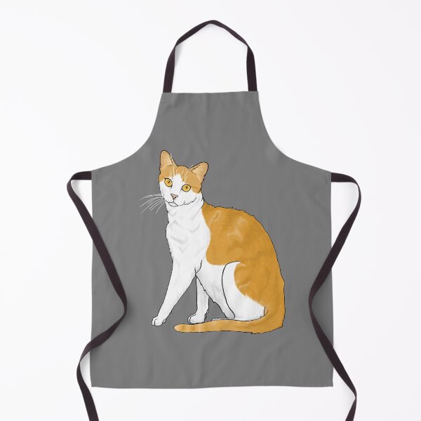Item preview, Orange and White Cat designed and sold by TinkerandBone.