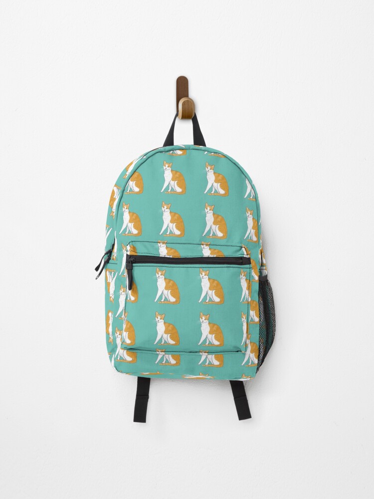 orange cat backpack