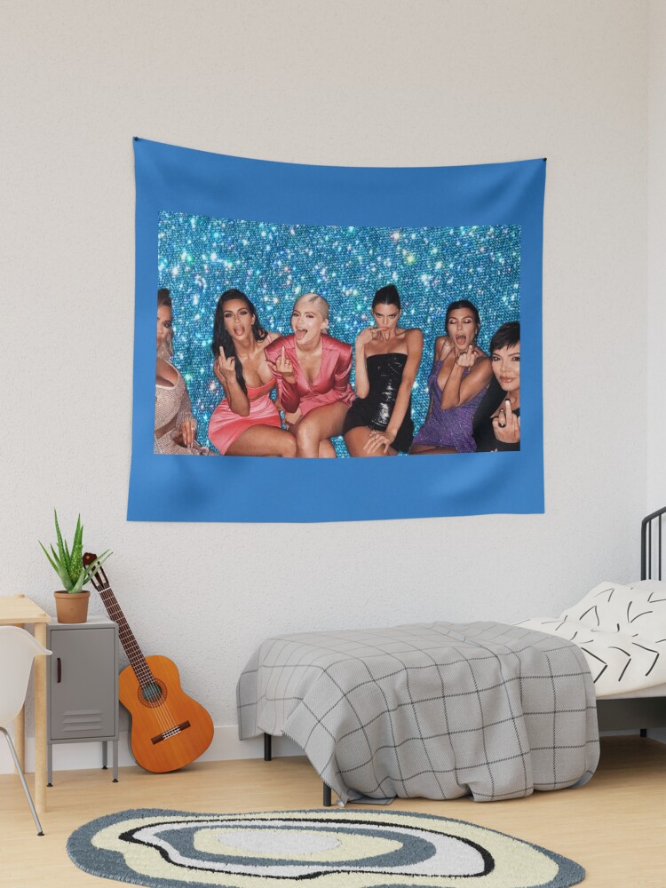 Kardashian middle 2025 finger tapestry