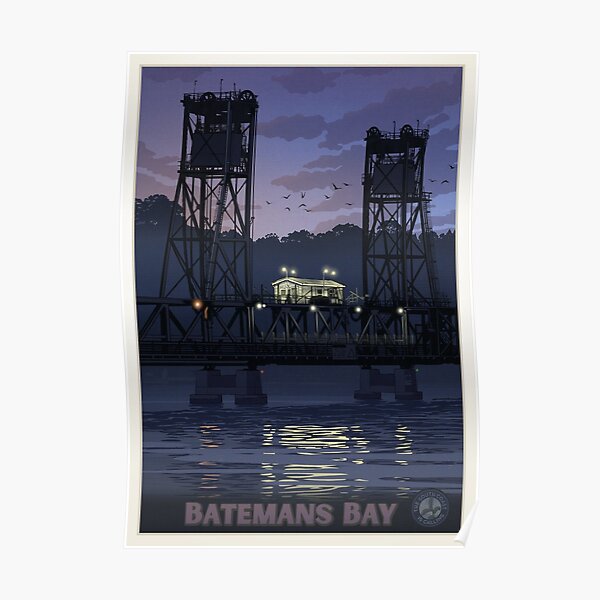 Batemans Bay Bridge Poster