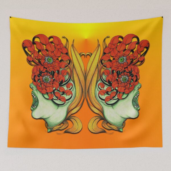 Item preview, chrysanthemums and vampires designed and sold by duvalmadamefaka.