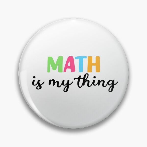 Item preview, Math is My Thing Sticker designed and sold by Amywear.
