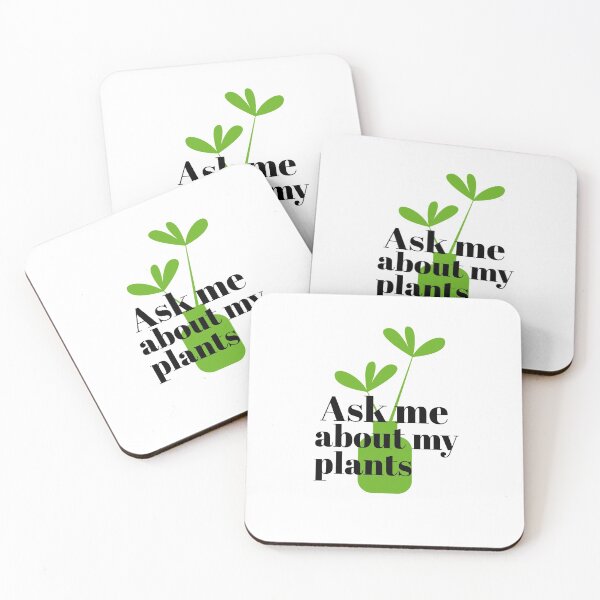 Item preview, AKS ME ABOUT MY PLANTS - PLANTS - LOVER - LOVE - PLANT designed and sold by Tropical Blood.