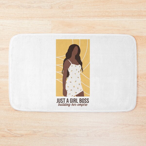 Item preview, Black Woman “Just A Girl Boss Building Her Empire” Gift for boss day designed and sold by TamGustam.