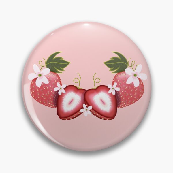 Item preview, Strawberry Bloom designed and sold by NiftyNebula.