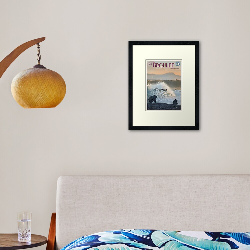 Broulee Framed Art Print