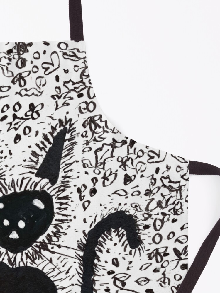 Alternate view of Black Cat Festive Autumn Pal Apron