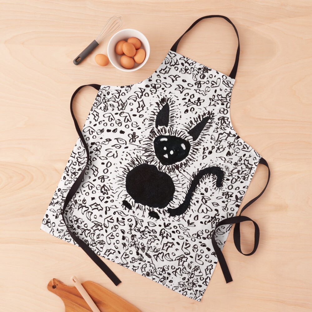 Black Cat Festive Autumn Pal Apron